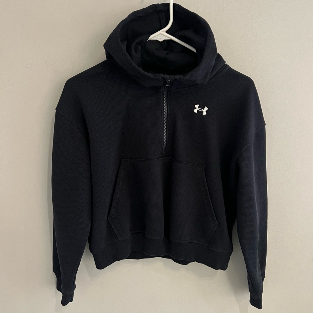 Under Armour Girls Black Hoodie Sweatshirt